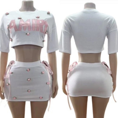 Amiri skirt set