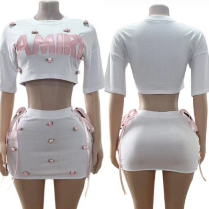Amiri skirt set